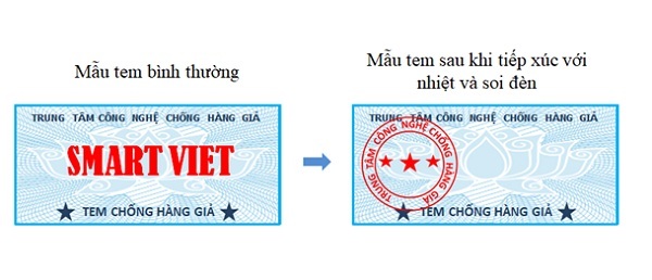 Kiểm tra tem chống giả công nghệ nhiệt